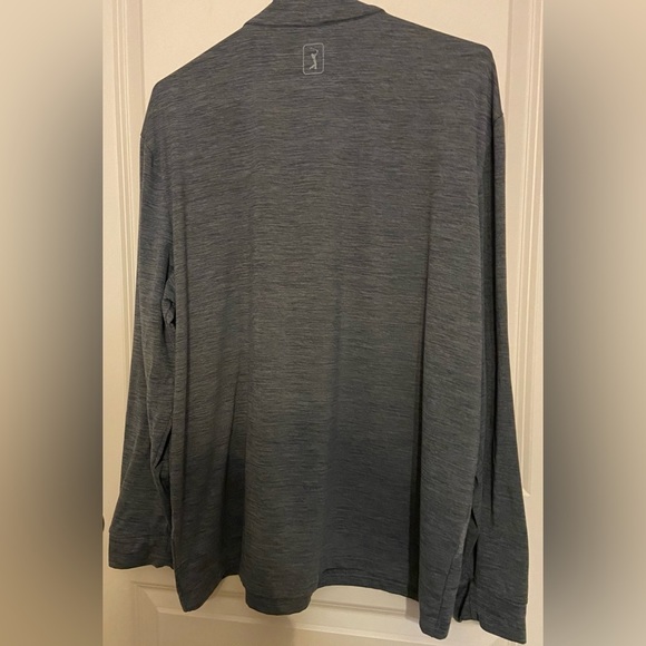 𝅺pga Tour🏌🏽Mens Sz-XL-1/4 Zip Long Sleeve Pullover Polo Gently Used Condition - Picture 3 of 14